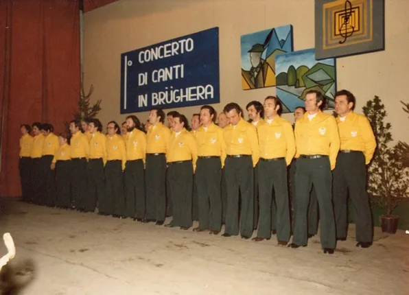 Rassegna di canti popolari a Casorate Sempione, dicembre 1976
